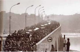 مراسم تشییع شهدای جنگ